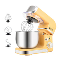 KITCHENMIXHAVEN 3.2Qt Stand Mixer 6-Speed with Whisk, Dough Hook & Beater