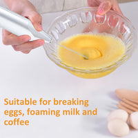 KITCHENMIXHAVEN Electric Handheld Mixer & Milk Frother Egg Beater
