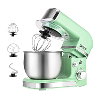 KITCHENMIXHAVEN 3.2Qt Stand Mixer 6-Speed with Whisk, Dough Hook & Beater