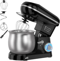 KITCHENMIXHAVEN 5.3Qt Tilt-Head Stand Mixer with Dough Hook, Whisk & Beater