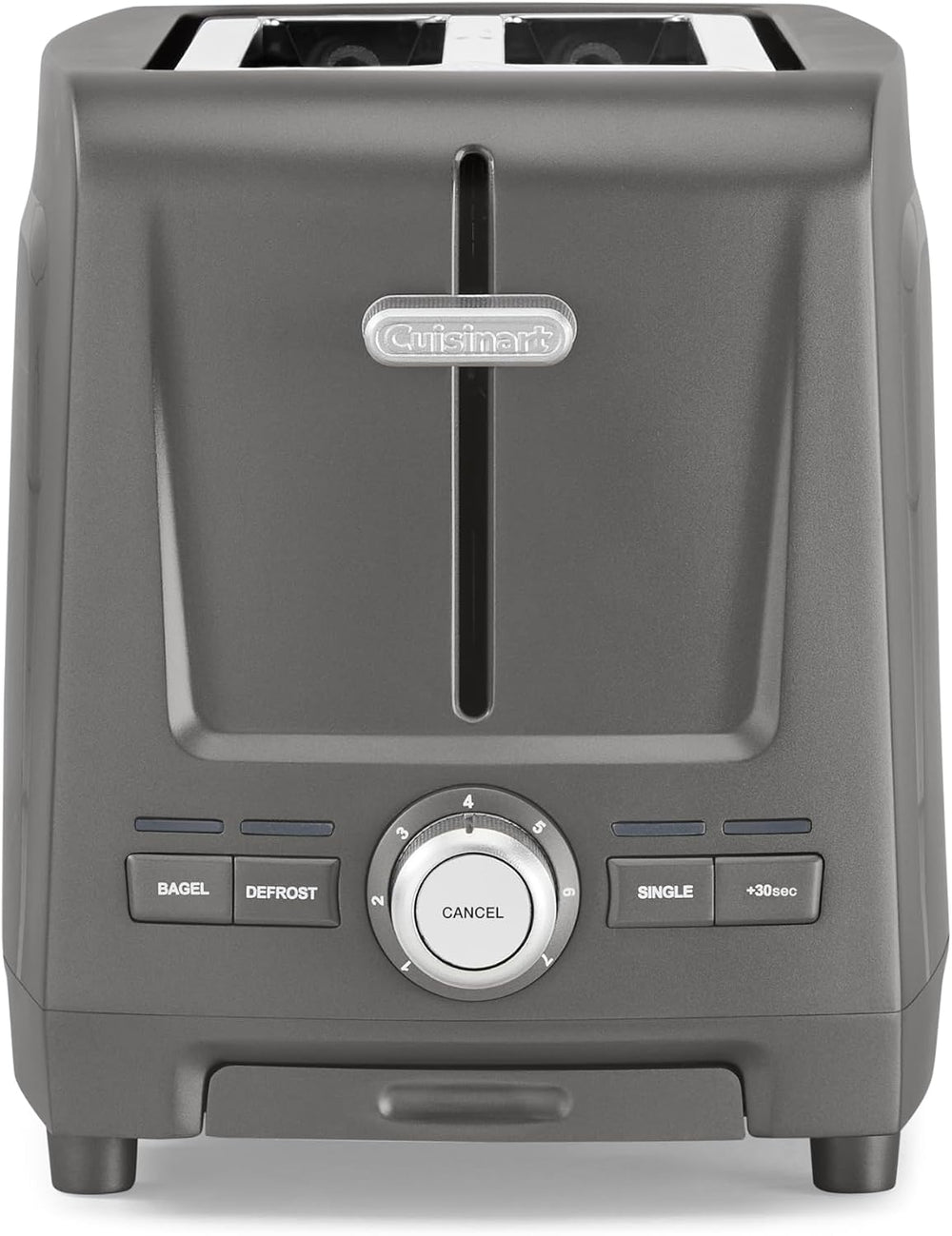 Cuisinart Core Collection 2-Slice Toaster | Extra-Long Slots for Artisan Bread | Bagel Setting |High-Lift Quickview™ | Single Slice & Defrost Functions | +30sec Toast Boost |Removable Crumb Tray