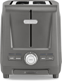 Cuisinart Core Collection 2-Slice Toaster | Extra-Long Slots for Artisan Bread | Bagel Setting |High-Lift Quickview™ | Single Slice & Defrost Functions | +30sec Toast Boost |Removable Crumb Tray