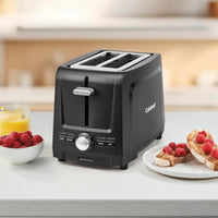 Cuisinart Core Collection 2-Slice Toaster | Extra-Long Slots for Artisan Bread | Bagel Setting |High-Lift Quickview™ | Single Slice & Defrost Functions | +30sec Toast Boost |Removable Crumb Tray